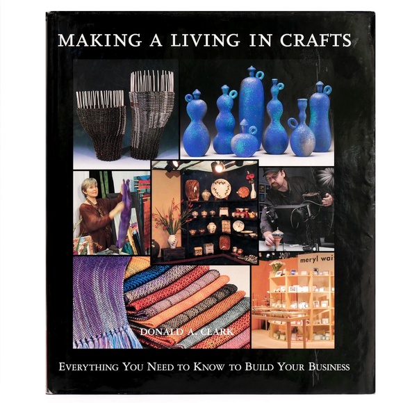 Making a Living in Crafts by Donald Clark - hardcover book - Picture 1 of 3